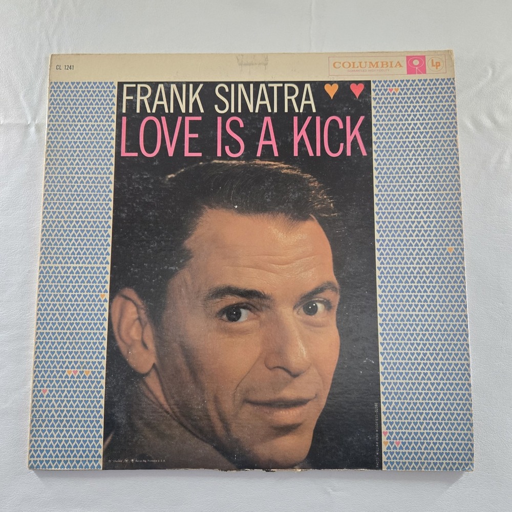 Frank Sinatra "Love Is a Kick" LP‎ Vinyl Record 1958 CL 1241 Columbia VG Tested